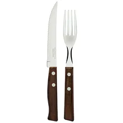 TRAMONTINA - Traditionelles 12-teiliges Grillbesteck Tramontina