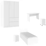 Rauch Jugendzimmer-Set RAUCH "Komplettzimmer Schlafzimmer-Set (5-St.