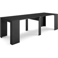 SKRAUT HOME ausziehbarer, Konsolentisch, 262x90x77cm, Für 12 Personen, Esstisch,