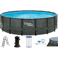 Summer Waves Pool, Elite-Rahmen 488 x 122 cm