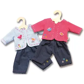 Heless Puppen-Jacke mit Jeans Blau
