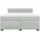 vidaXL Boxspringbett 180 x 200 cm Hellgrau