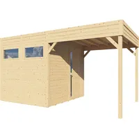 BERTILO Cubus 2 Lounge 4,49 x 2,34 m Natur