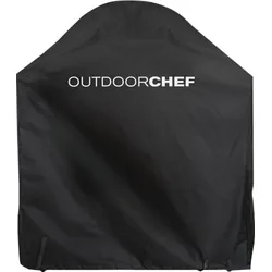 Outdoorchef Abdeckhaube Davos, Kunststoffabdeckung für den Davos Grill, Schutzhülle in schwarz