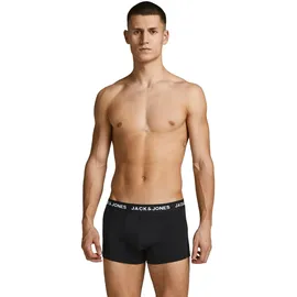 JACK & JONES Herren Boxershorts 'CHUEY' Schwarz XXL