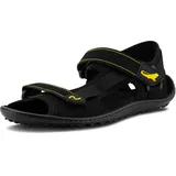 Leguano Barfußschuh, Sommerschuh, Sandale, mit praktischen Klettverschlüssen Leguano schwarz