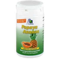 Avitale Papaya Ananas Enzym Kapseln 60 St.