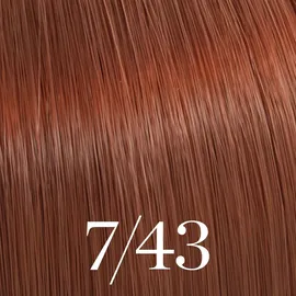 Wella Color Touch Vibrant Reds mittelblond rot-gold 7/43 60 ml