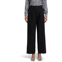 Betty Barclay Stoffhose Betty Barclay Stoffhose unifarben Falten schwarz