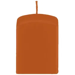 Kopschitz Kerzen Quader Kerzen, Block Kerzen, quadratische Kerzen Cotto Braun 8 x Ø 7/7 cm, 4 Stück