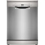 Bosch Serie 2 SMS2HTI03F, Freistehend, Standardgröße (60 cm), Grau, Metallisch, Edelstahl, Tasten, 1,75 m - Grau/Silber