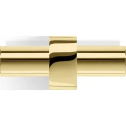 Century Haken für Handtücher goldfarben doppelt