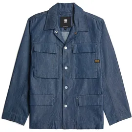 G-Star 4 Pocket Overshirt dunkelblau L