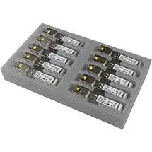 Startech StarTech.com Gigabit RJ45 Kupfer SFP Transceiver Modul, Cisco GLC-T kompatibel, 1000Base-T, Mini-GBIC, 10er Pack
