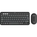 Logitech Pebble 2 Combo - Italienisches QWERTY-Layout, Grafit