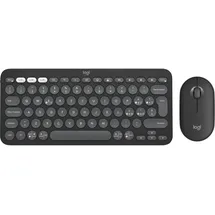 Logitech Pebble 2 Combo - Italienisches QWERTY-Layout, Grafit