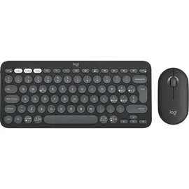 Logitech Pebble 2 Combo - Italienisches QWERTY-Layout, Grafit
