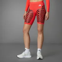 Adidas Adizero Control Running kurze Leggings - Semi Lucid