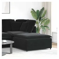 vidaXL Fußhocker-Modul 100 x 48 x 100 cm Schwarz