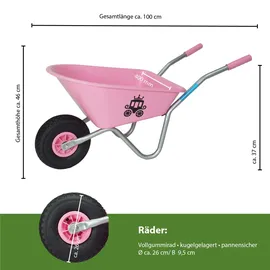 Trutzholm Schubkarre Prinzessin rosa