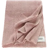 Schöner Wohnen »Melange«, Strickdecke mit Melange-Effekt, Kuscheldecke rosa