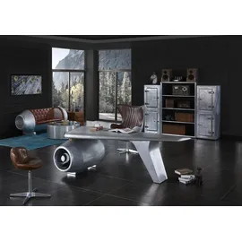 xl moebel gmbh Schreibtisch Aviator Silber