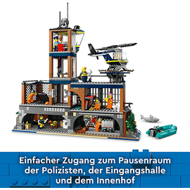 LEGO City Polizeistation auf der Gefängnisinsel