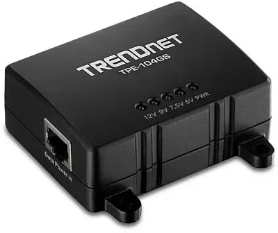 Trendnet TPE-104GS Netzwerksplitter Power over Ethernet (PoE) Schwarz