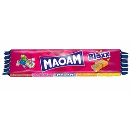 HARIBO Maoam Bloxx 10x5er einzeln gewickelte Kaubonbons 5fach sortiert 220g