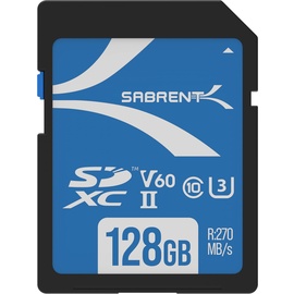 SABRENT SD-TL60-128GB Speicherkarte UHS-II Klasse 10,