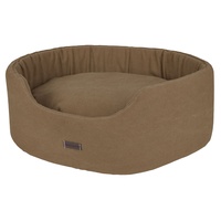 WOUAPY 216809GSM Hundekorb Guest Velour Oval, 92 cm