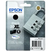 Epson 35XL schwarz + Alarm
