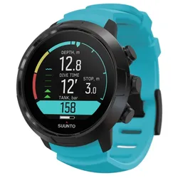 Suunto Tauchcomputer mit Farbdisplay - D5 - Aqua Blue