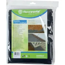 floraworld Unkrautvlies 1x5m 90g/qm dunkelgrau