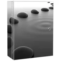 Banjado XXL Medizinschrank Abschliessbar 35x46x15cm Arzneischrank Weiß Aus Metall