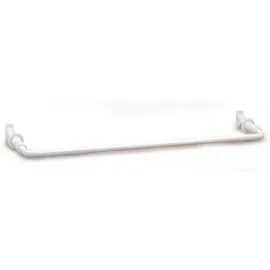 Fackelmann Universal Wandheizkörper Handtuchhalter, Edelstahl, weiß,