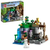 LEGO Minecraft 21189 The Skeleton Dungeon Bauspielzeug-Set, Minecraft-Spielzeug für Jungen und Mädchen, ab 8 Jahren, Spielzeug für Kinder mit Option zum Bauen von 3 Biomen