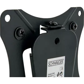 Schwaiger TV-Wandhalterung LWHF2725 513 bis 29 Zoll bis 25 kg Schwarz