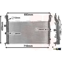 Van Wezel Kühler, Motorkühlung *** IR PLUS ***