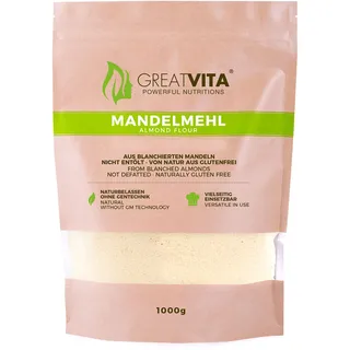 GreatVita Mandelmehl 1000 g