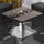 GGM Möbel Bistro Loungetisch 60 x 60 x 41 cm Light Wenge/Edelstahl