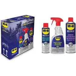 WD-40 SPECIALIST Triple Pack. Kettenspray + Fahrradreiniger + Kettenreiniger.... EINHEITSFARBE No Size