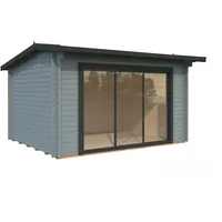 Palmako Gartenhaus Ines 11,1 m2 mit Schiebetür - 44