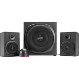 Speedlink GRAVITY LT 2.1 Subwoofer System Lautsprecher, Schwarz