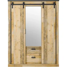 Home Affaire Wäscheschrank Sherwood 161 x 209 x 63 cm Braun