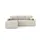Selsey Eckcouch Bouclé 2-Sitzer Beige