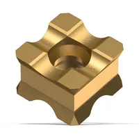 Fein Wendeschneidplatte KX Radius 4 mm für die universelle Anwendung (Stahl, fräsbare Edelstähle)