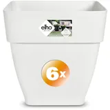 Gardebruk Blumentopf 6er-Set Weiß 30x29x29cm 15,1L