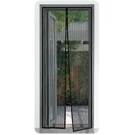 PRO PLUS Fliegengittertür mit Magnetverschluss 0 x 0 cm Schwarz