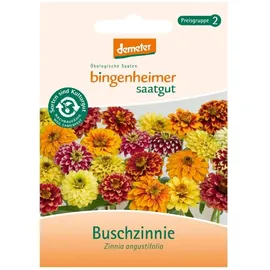 Bingenheimer Saatgut Buschzinnie demeter